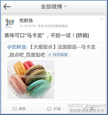 相片：中國社交網絡：進口食品商的營銷經驗