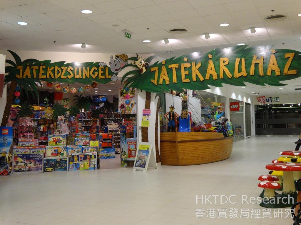 相片:匈牙利的玩具专门店