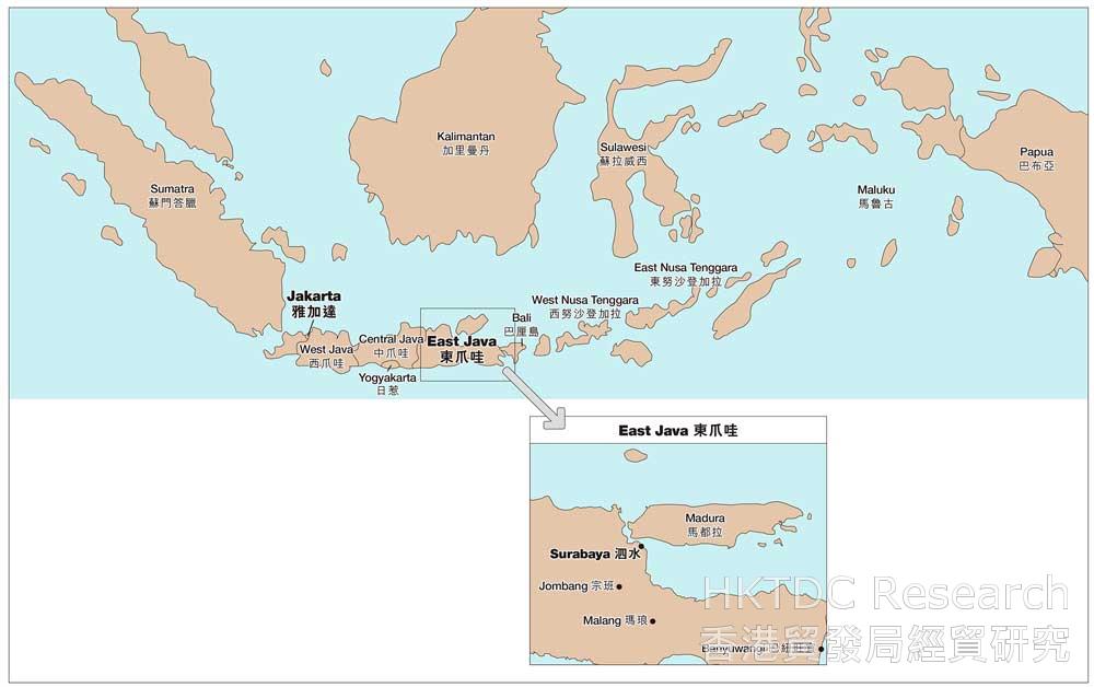 Map: Indonesia