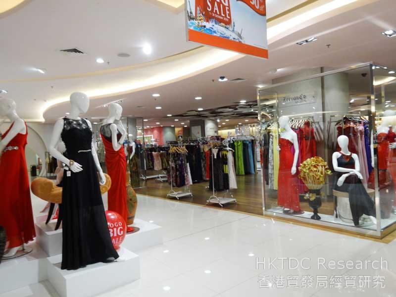 Photo: Eye-catching and colourful dresses