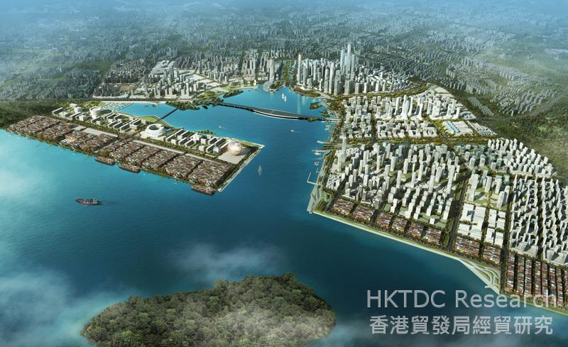 圖片：前海未來發展（圖片由深圳市前海深港現代服務業合作區提供）