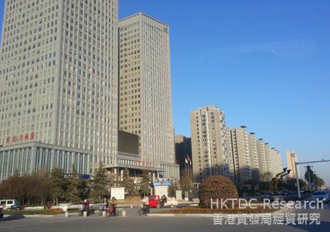 Photo: The new eastern district of Xinxiang
