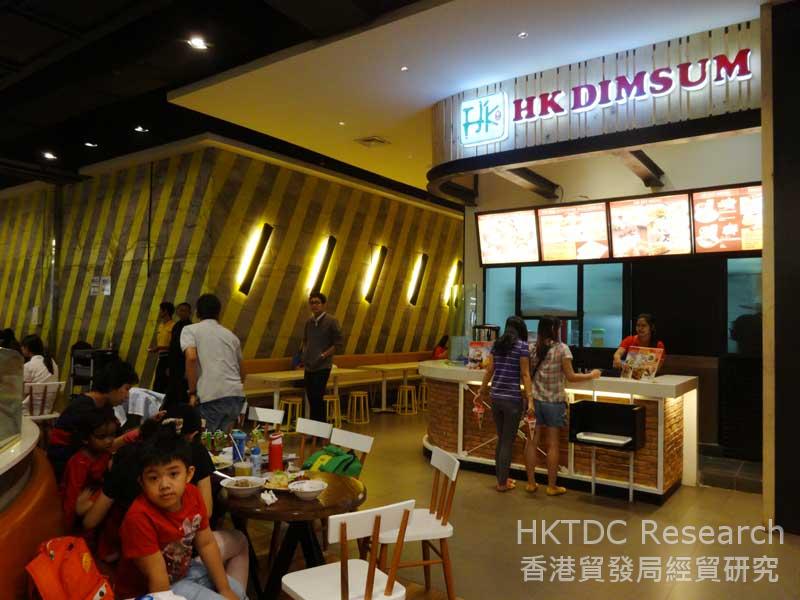 图: 点心是其中一种深受欢迎的中式美食。