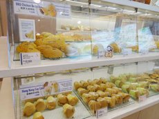 图: 港式面包蛋糕。