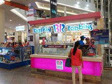 圖: Baskin Robbins在印尼市場穩佔一席位。