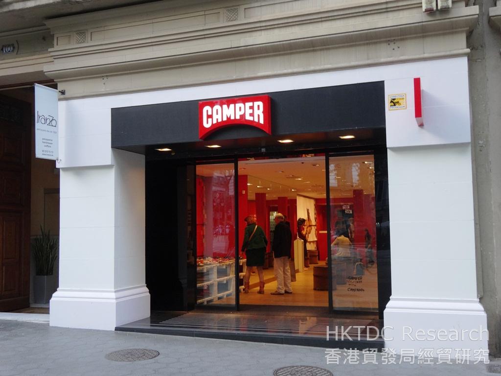 Photo: Camper is a popular Spanish footwear brand