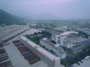 Photo: High Speed Logistics Park located along the Fuzhou-Yinchuan Expressway.