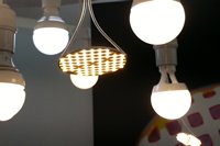 相片:会上展示的LED产品 相片:会上展示的LED产品