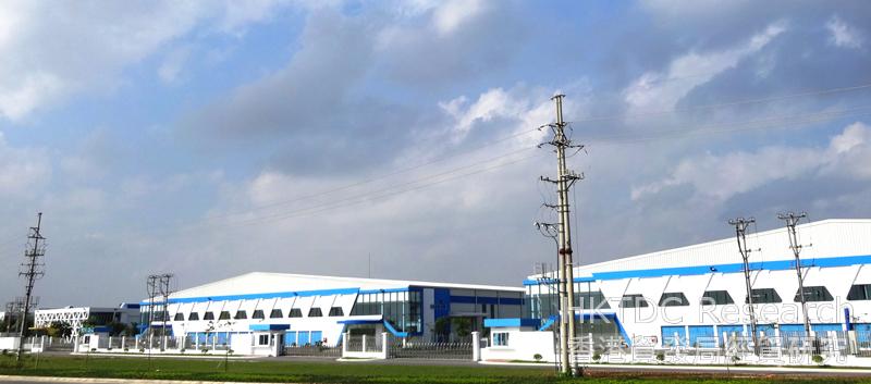 圖: 海防工業園區的基建設施管理完善。