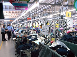圖: 優秀工人: 製衣業成功關鍵。