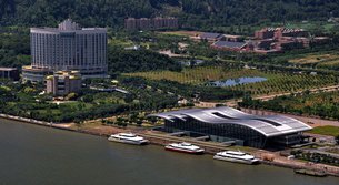相片:廣州南沙客運碼頭(照片由廣州南沙新區提供) 相片:廣州南沙客運碼頭(照片由廣州南沙新區提供)