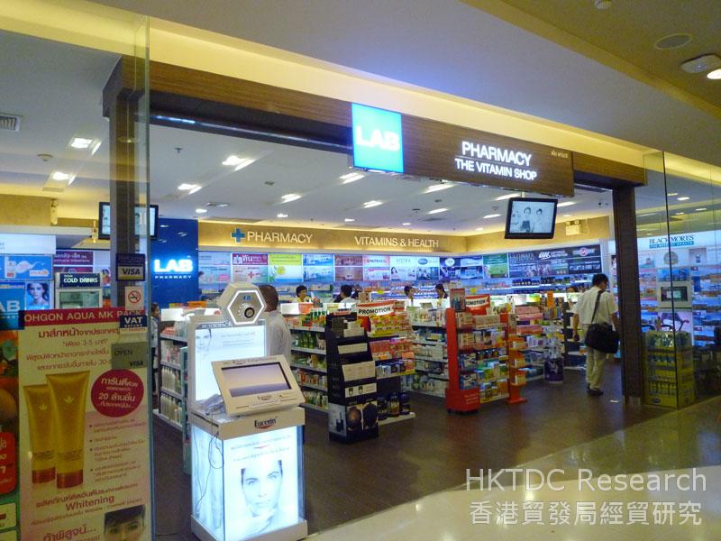 Photo: A Bangkok pharmacy.