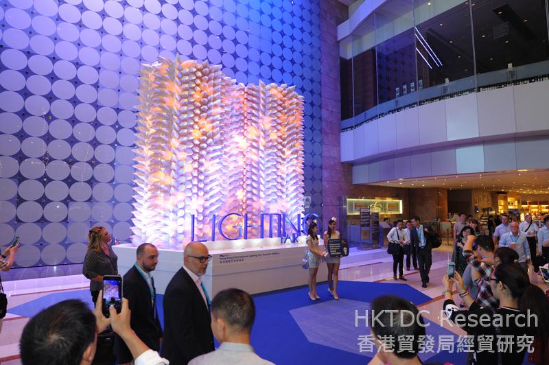 相片：香港国际秋季灯饰展2015。