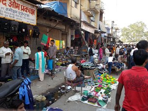 图: 印度的无组织零售商