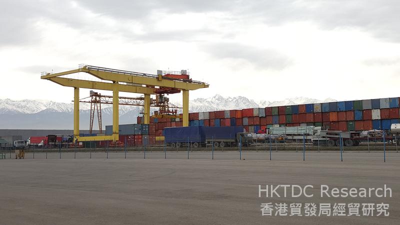Photo: Damu Logistics Park in Almaty - the largest logistics park in Kazakhstan