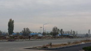 Photo: Under construction: Yining Industrial Park, in  the Khorgas Economic Development Zone