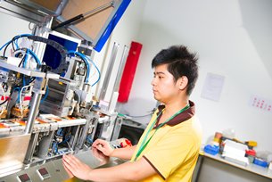 相片:中國希望提升科技研發活動。 相片:中國希望提升科技研發活動。