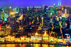 相片:部分地區城鎮化步伐快速。 相片:部分地區城鎮化步伐快速。