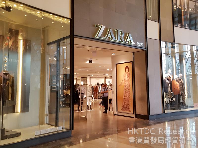 Photo: International apparel brands are making strong inroads into the Indian market