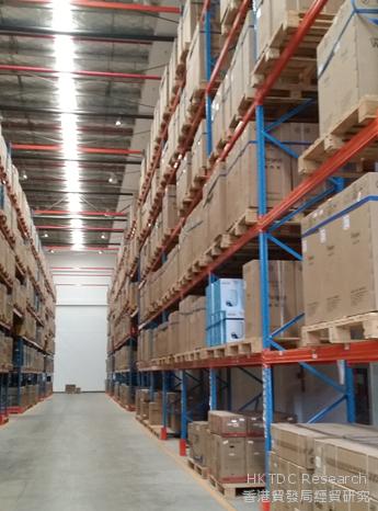 Photo: Warehousing and logistics distribution centre in Dianzhong New Area