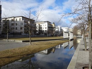 Photo: Hammarby Sjöstad is the first eco city development in Stockholm.