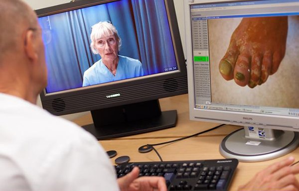 Photo: Tele-medicine and e-health systems in Västerbotten