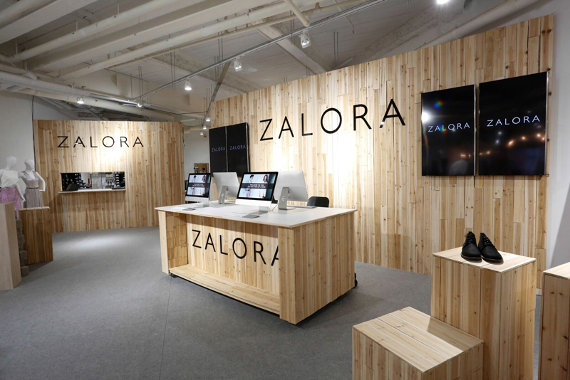 相片:Zalora於銅鑼灣開設實體店。