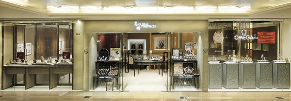 相片: 高时表行位于尖沙咀海港城的店铺。 相片: 高时表行位于尖沙咀海港城的店铺。