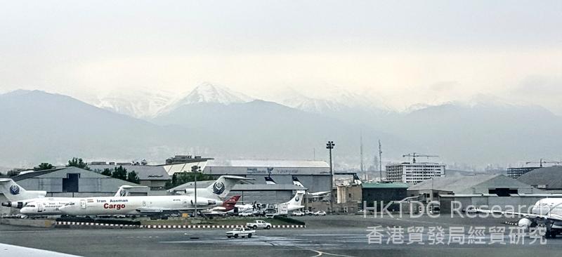 Photo: Tehran Mehrabad International Airport. 