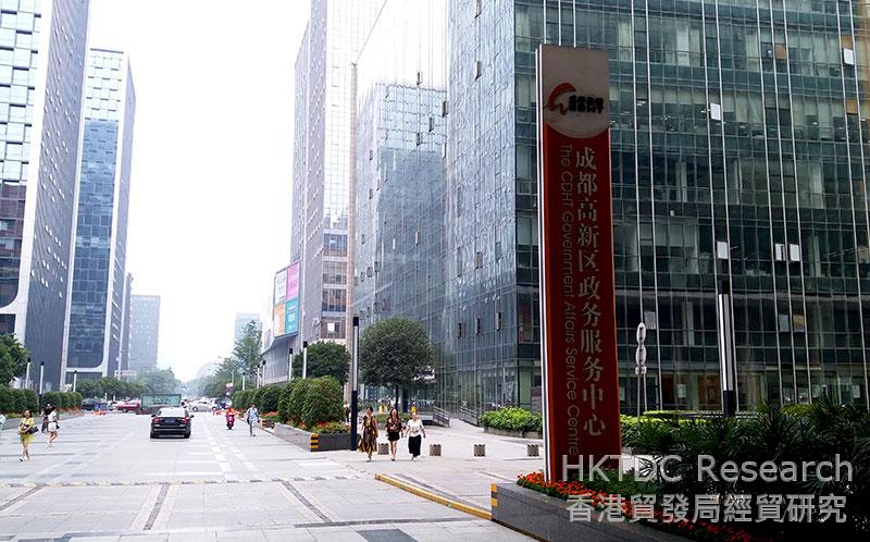 相片：四川省拥有中国西部地区最大的产业集群。