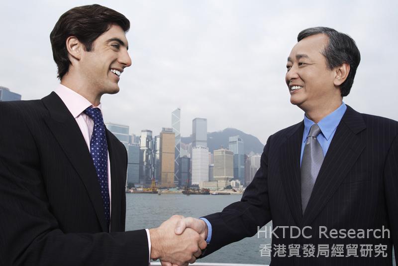 相片：重慶對外經貿(集團)有限公司尋求更多香港的專業服務。