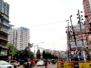 图: 达卡市中心。 图: 达卡市中心。