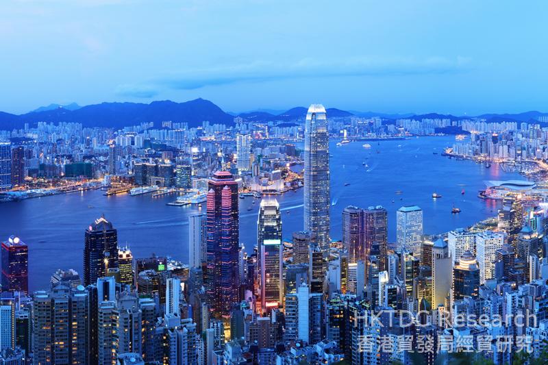 相片：香港是內地企業發掘「一帶一路」商機的服務平台。