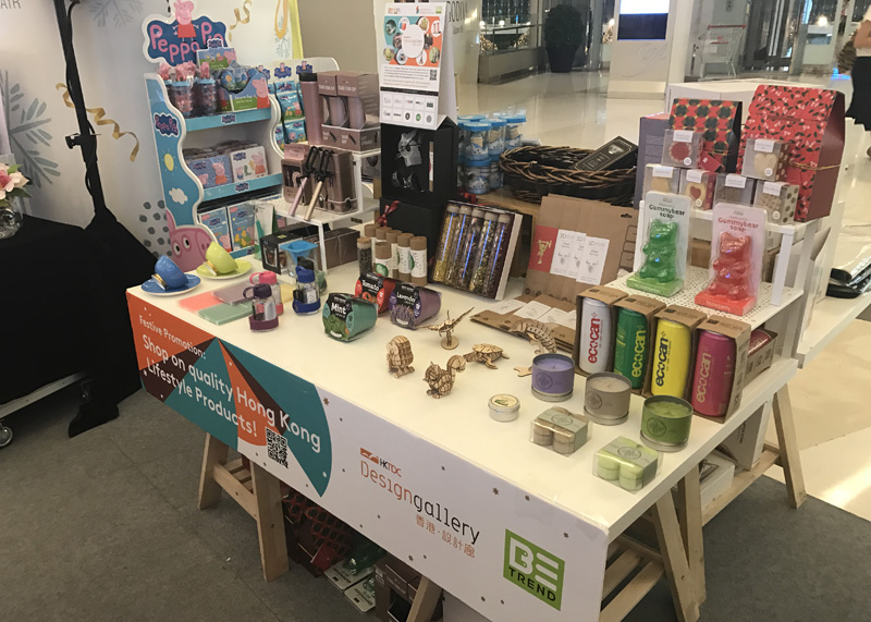 相片: 原点在香港贸发局设计廊展示产品。 相片: 原点在香港贸发局设计廊展示产品。