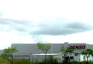 图: 电装在金边经济特区设立的厂房。