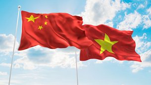 相片：越南加强与中国供应链的连系。