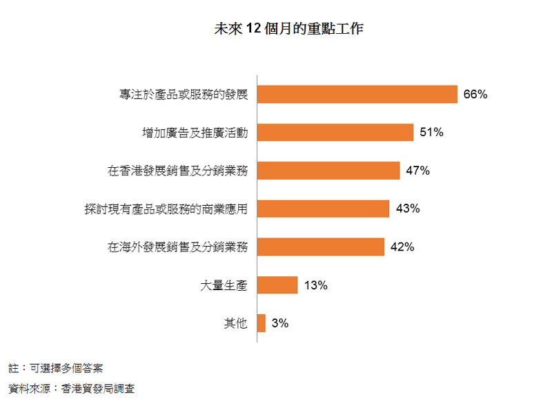 图:未来12个月的重点工作 图:未来12个月的重点工作