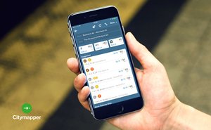 相片:Citymapper是一個城市交通數碼應用程式,公司總部設於倫敦。 相片:Citymapper是一個城市交通數碼應用程式,公司總部設於倫敦。