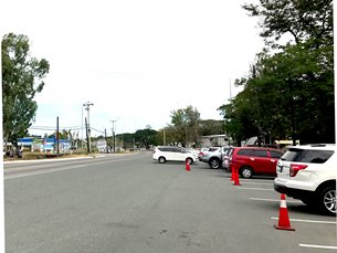 Photo: Wide and well-paved roads in economic zones. Photo: Wide and well-paved roads in economic zones.