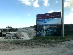 圖: 克拉克自由區正在興建的度假村。 圖: 克拉克自由區正在興建的度假村。