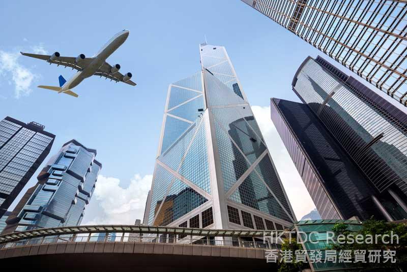 圖：香港是內地企業發掘「一帶一路」商機的服務平台。