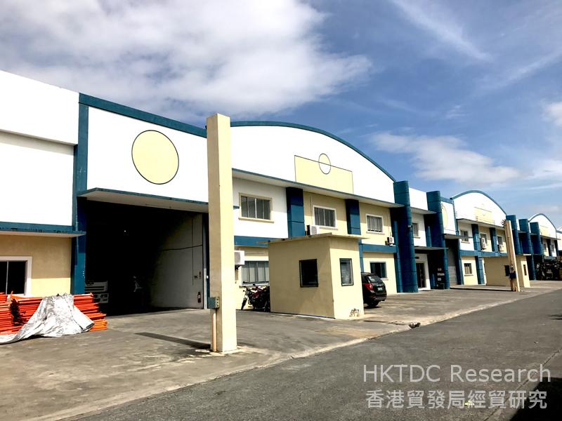 Photo: Inside a privately developed industrial park in Cavite with PEZA zone status. 