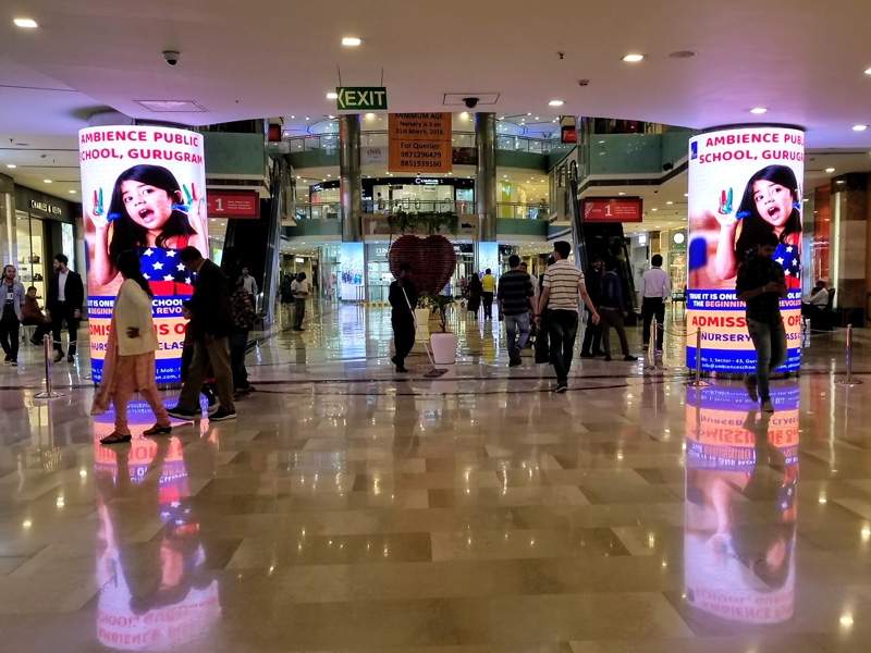 Photo: A shopping mall in Gurgaon, Delhi (2). Photo: A shopping mall in Gurgaon, Delhi (2).