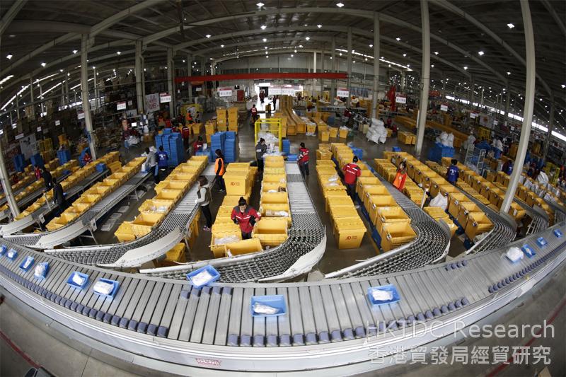 Photo: JD.com’s Asia No. 1 warehouse in Shanghai.