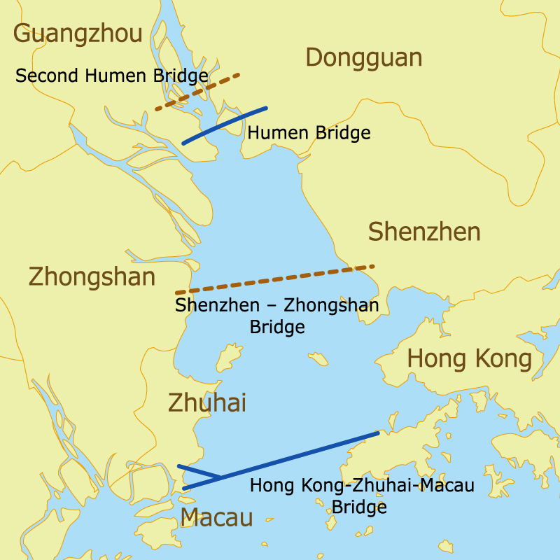 Photo: Guangdong, Hong Kong and Macau are joining forces to upgrade cross-regional transportation facilities. Photo: Guangdong, Hong Kong and Macau are joining forces to upgrade cross-regional transportation facilities.