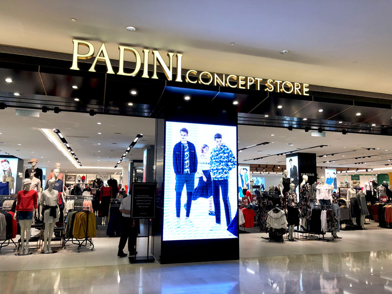 相片: 馬來西亞的 Padini Concept Store。