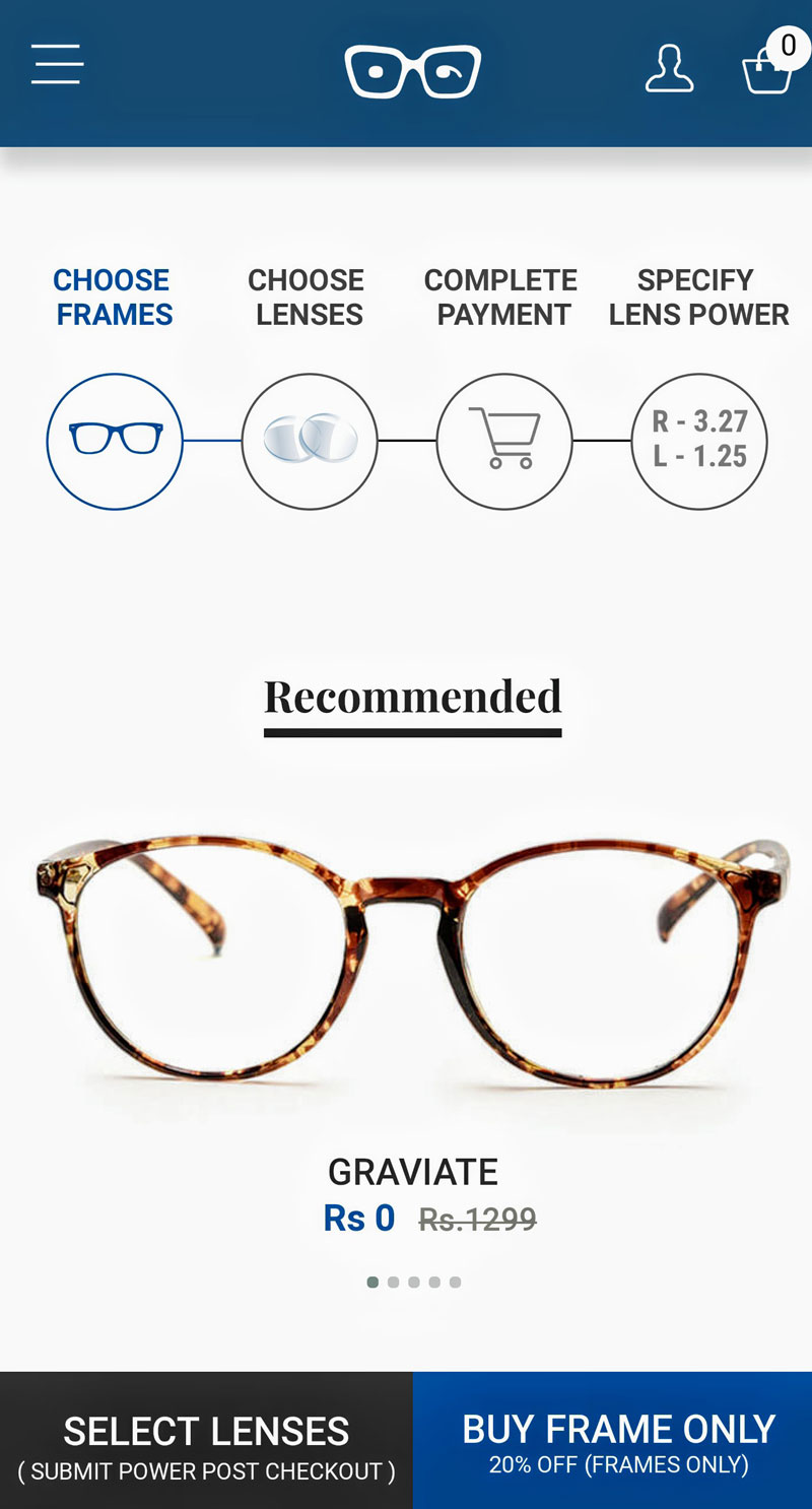 相片: 消费者可以在网上购买验配眼镜。