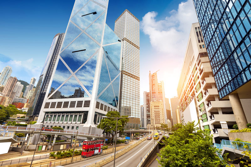 相片：香港是企业对接海外市场的理想平台。