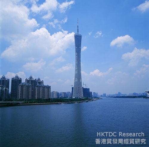 相片：广州塔。
