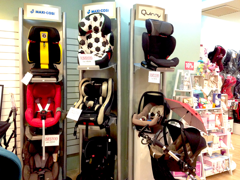 Photo: International baby stroller brands are popular in Kuala Lumpur (2). Photo: International baby stroller brands are popular in Kuala Lumpur (2).
